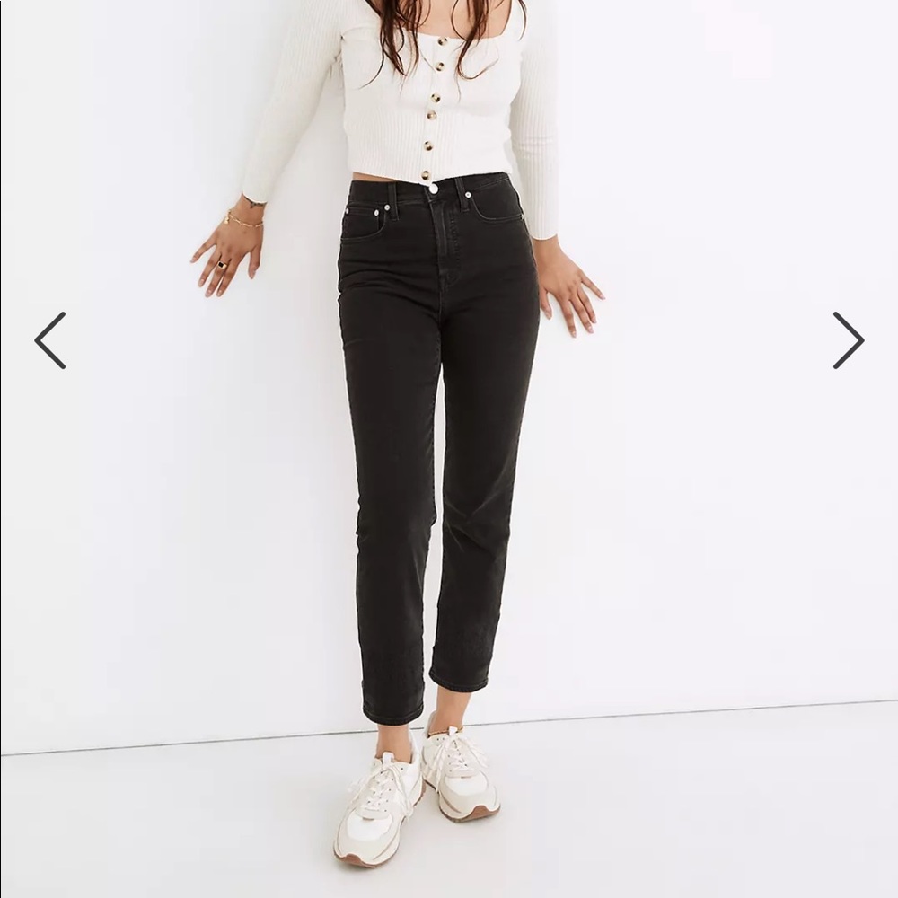 Madewell classic straight jeans